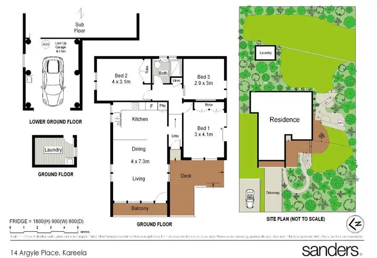 Floorplan of Homely house listing, 14 Argyle Place, Kareela NSW 2232