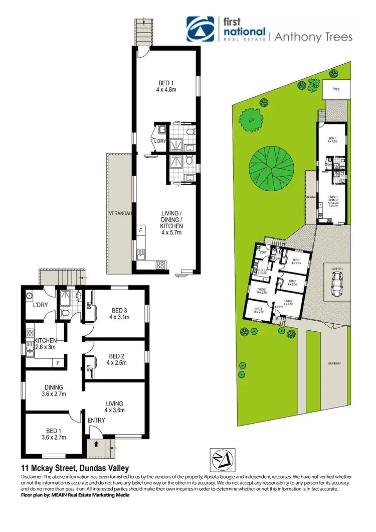 Floorplan of Homely house listing, 11 McKay Street, Dundas Valley NSW 2117