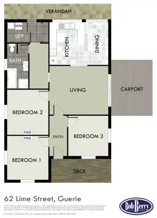 Floorplan of Homely house listing, 62 Lime Street, Geurie NSW 2818