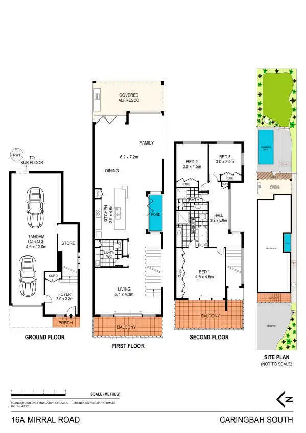 Floorplan of Homely house listing, 16a Mirral Road, Caringbah South NSW 2229