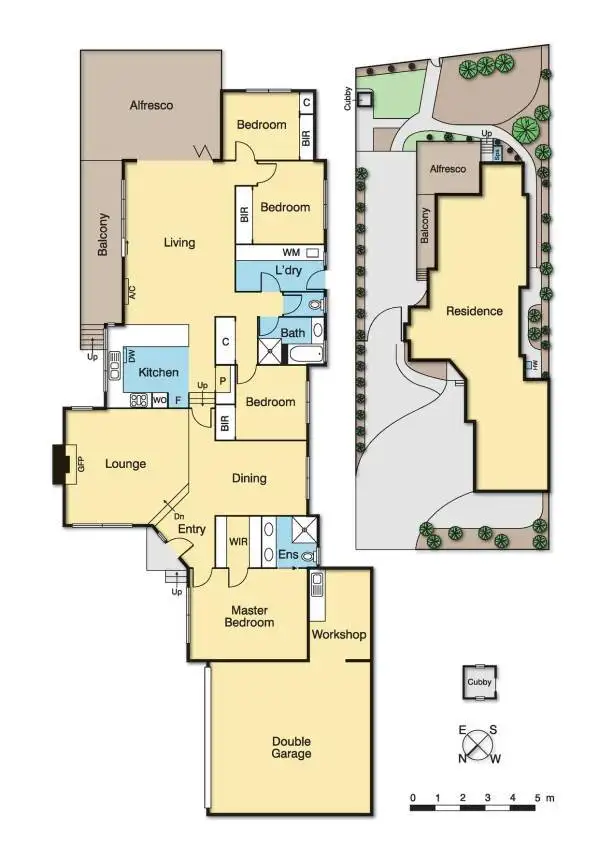 Floorplan of Homely house listing, 3 Mitchell Court, Diamond Creek VIC 3089