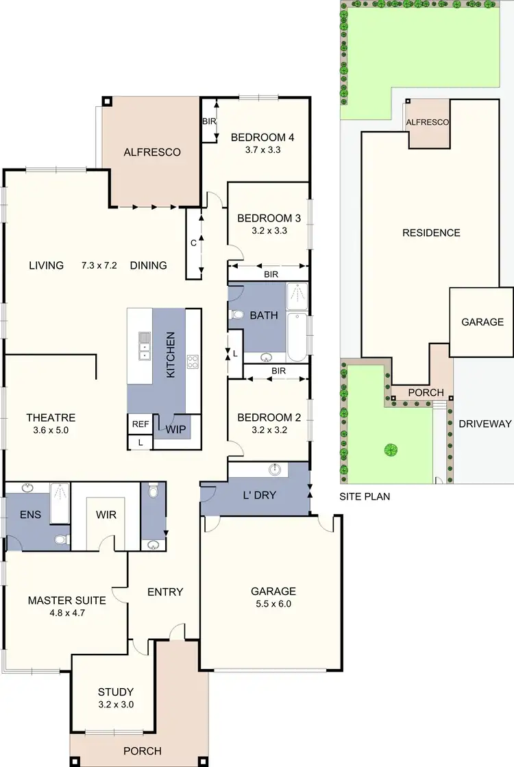 Floorplan of Homely house listing, 298 Waterloo Road, Glenroy VIC 3046
