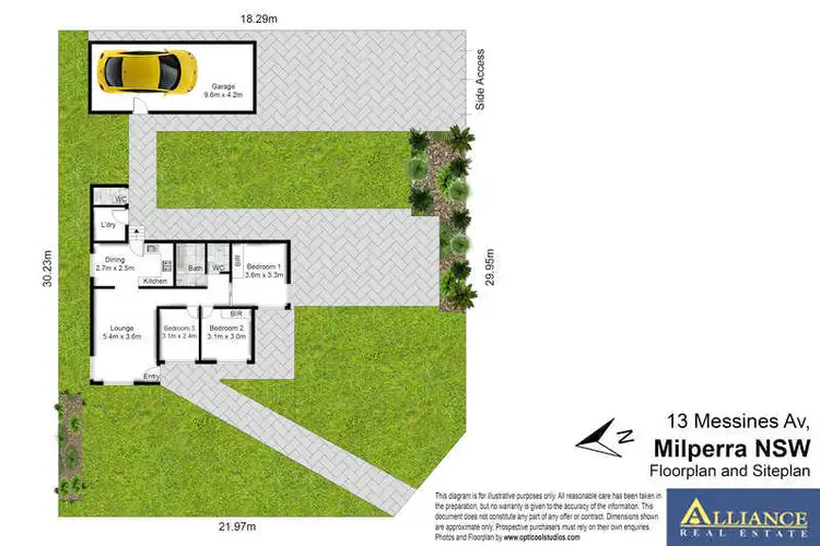 Floorplan of Homely house listing, 13 Messines Avenue, Milperra NSW 2214