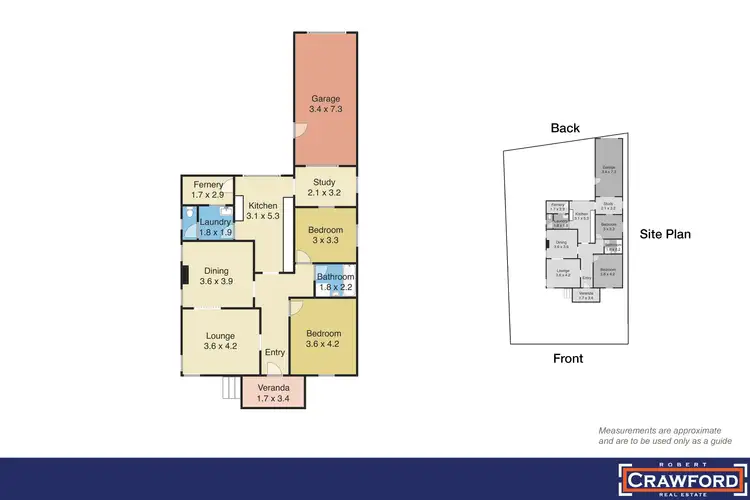 Floorplan of Homely house listing, 1a Young Road, Broadmeadow NSW 2292