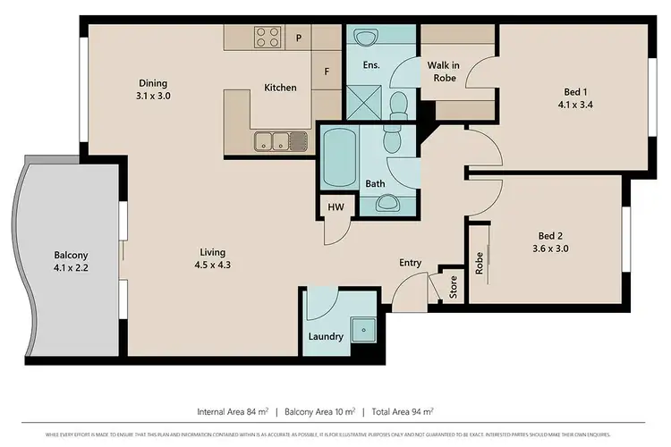 Floorplan of Homely unit listing, 5/28 Chairlift Avenue, Miami QLD 4220