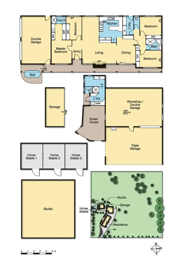 Floorplan of Homely house listing, 13 Hillmartin Lane, Diamond Creek VIC 3089