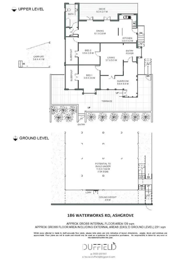 Floorplan of Homely house listing, 186 Waterworks Road, Ashgrove QLD 4060