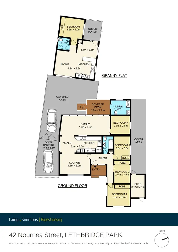 Floorplan of Homely house listing, 42 Noumea Street, Lethbridge Park NSW 2770