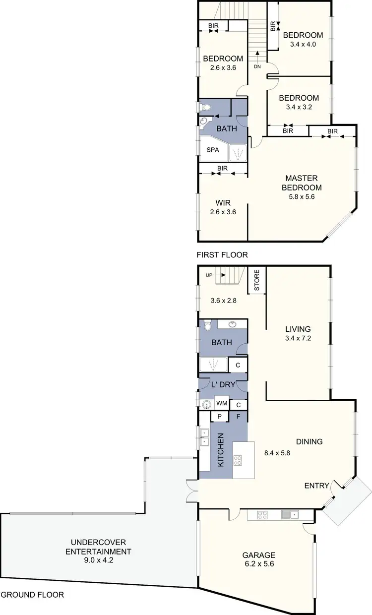 Floorplan of Homely house listing, 1 Sunbeam Street, Glenroy VIC 3046