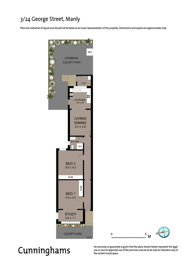 Floorplan of Homely apartment listing, 3/24 George Street, Manly NSW 2095