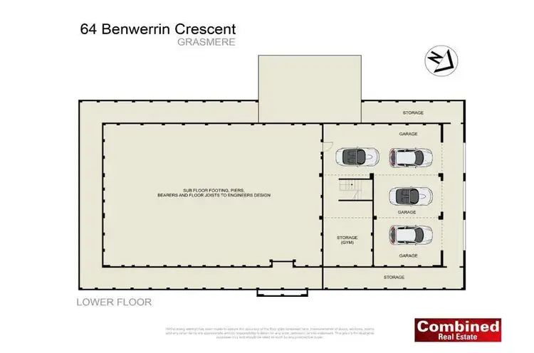 Floorplan of Homely house listing, 64 Benwerrin Crescent, Grasmere NSW 2570