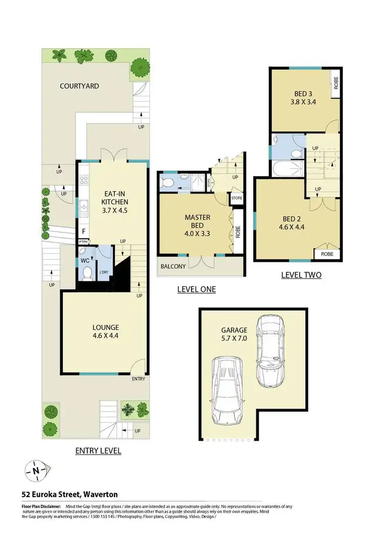 Floorplan of Homely house listing, 52 Euroka Street, Waverton NSW 2060