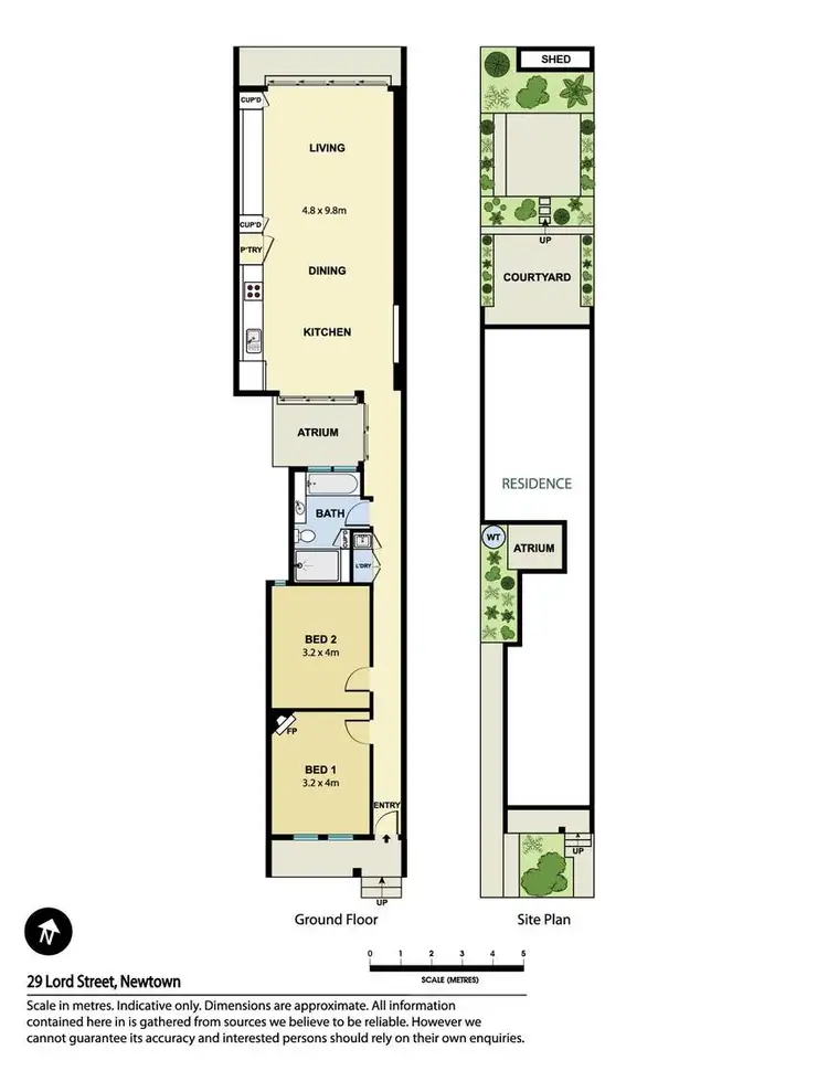 Floorplan of Homely house listing, 29 Lord Street, Newtown NSW 2042