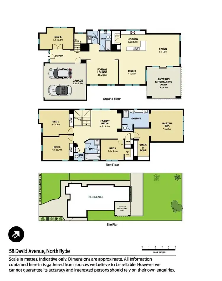 Floorplan of Homely house listing, 58 David Avenue, North Ryde NSW 2113