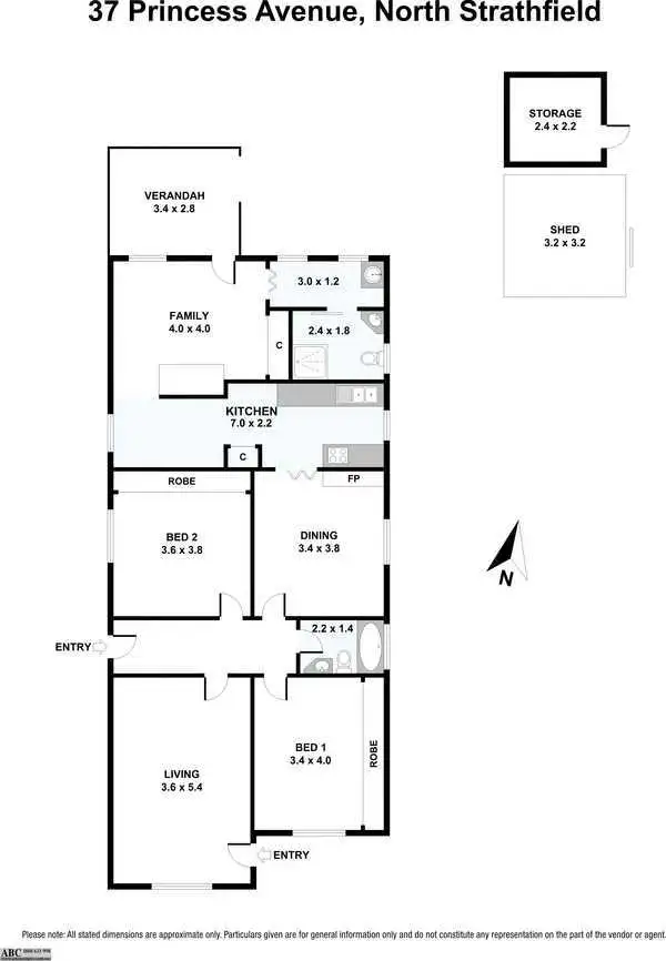Floorplan of Homely house listing, 37 Princess Avenue, North Strathfield NSW 2137