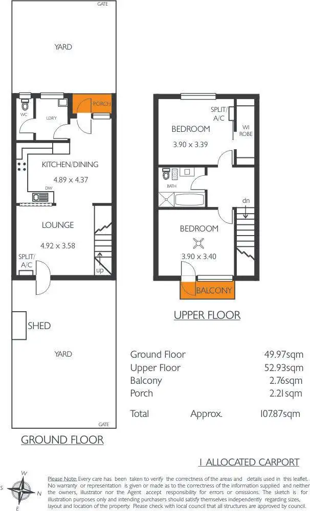Floorplan of Homely townhouse listing, 9/190 Morphett Road, Glengowrie SA 5044