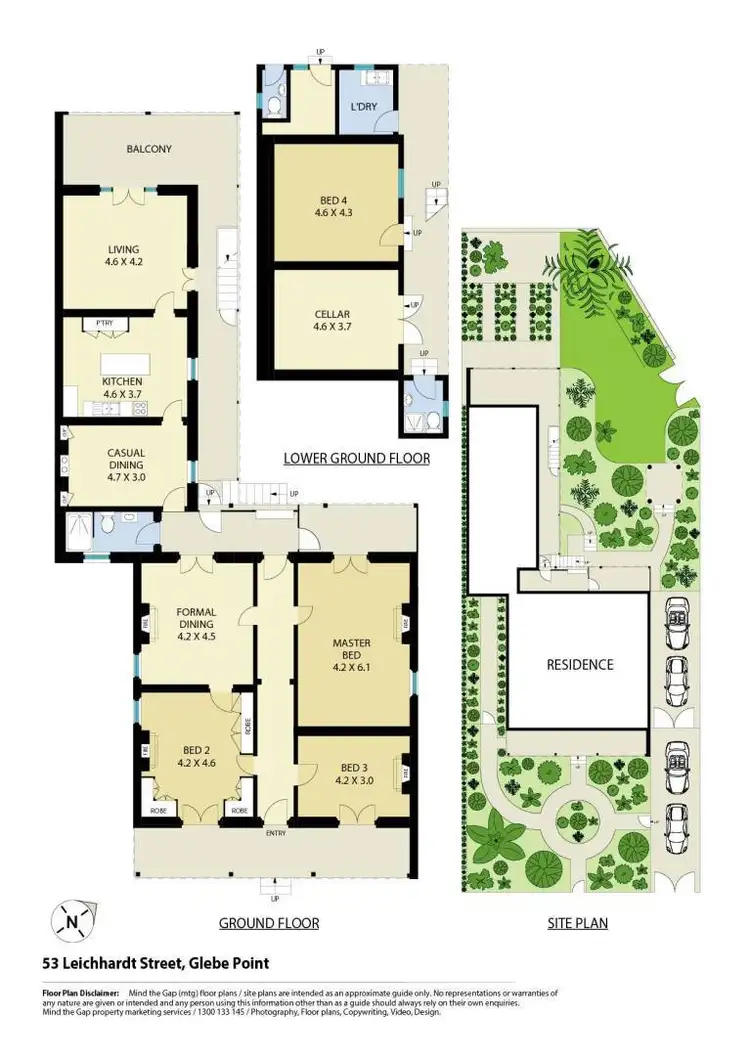 Floorplan of Homely house listing, 53 Leichhardt Street, Glebe NSW 2037