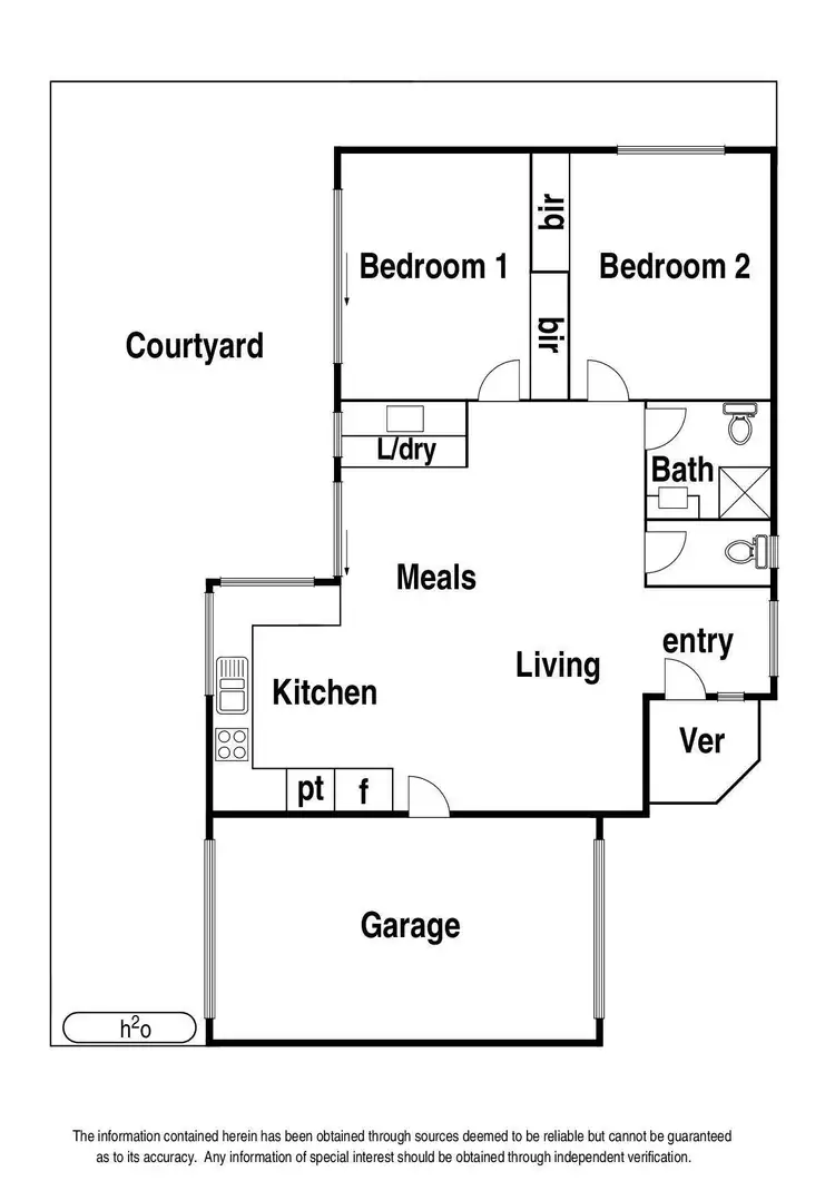 Floorplan of Homely unit listing, 3/13 Nisbett Street, Reservoir VIC 3073