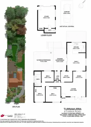 Floorplan of Homely house listing, 6 Carina Road, Turramurra NSW 2074