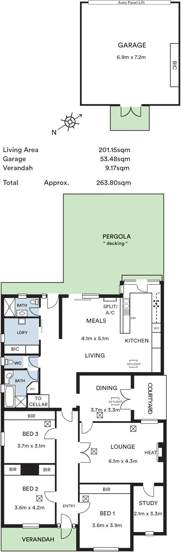 Floorplan of Homely house listing, 70 Fourth Avenue, St Peters SA 5069
