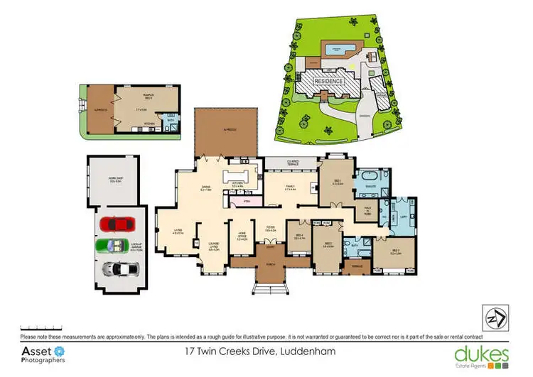 Floorplan of Homely house listing, 17 Twin Creeks Drive, Luddenham NSW 2745