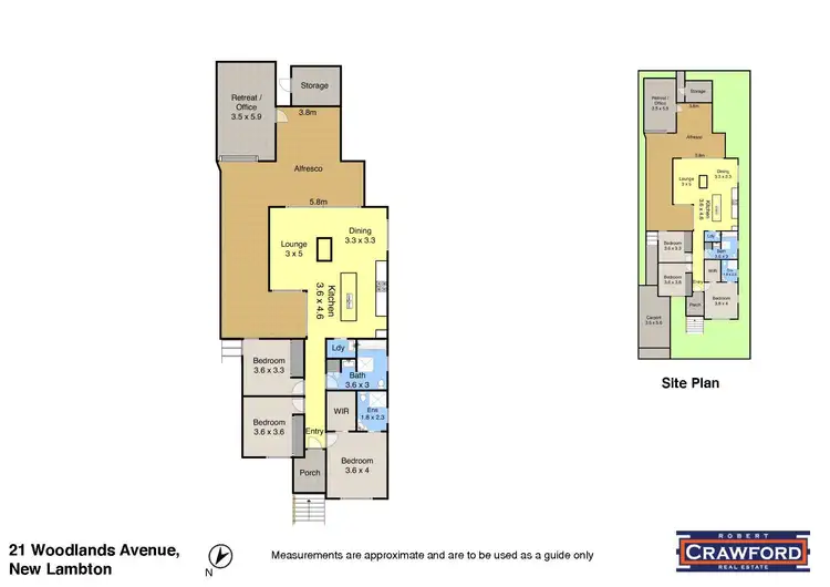 Floorplan of Homely house listing, 21. Woodlands Avenue, New Lambton NSW 2305