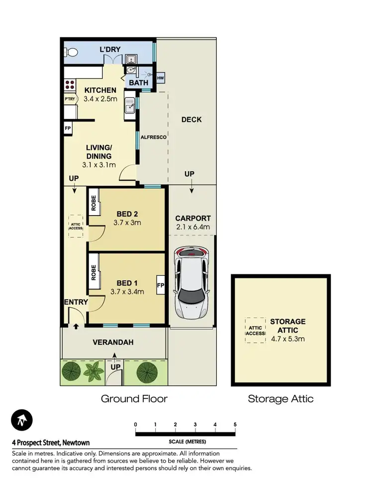 Floorplan of Homely house listing, 4 Prospect Street, Newtown NSW 2042