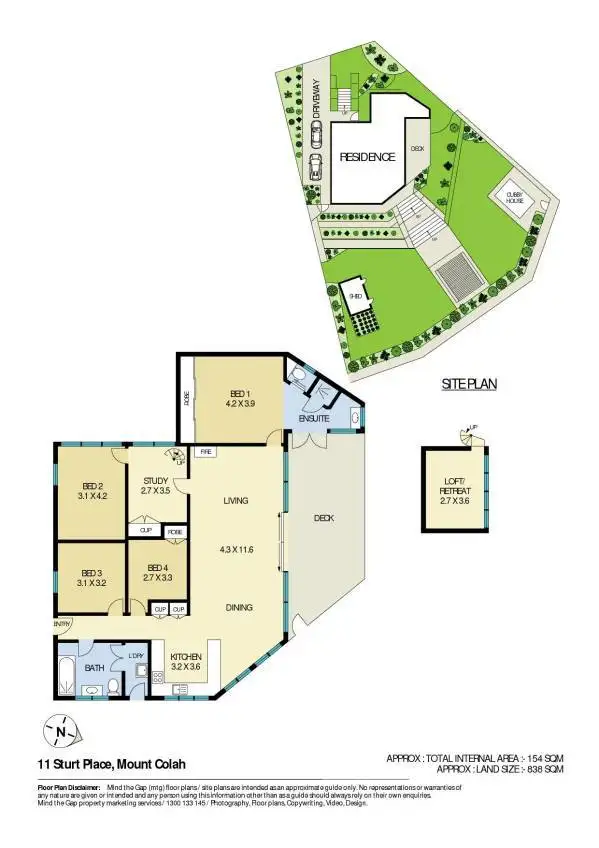 Floorplan of Homely house listing, 11 Sturt Place, Mount Colah NSW 2079