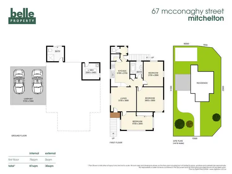 Floorplan of Homely house listing, 67 McConaghy Street, Mitchelton QLD 4053