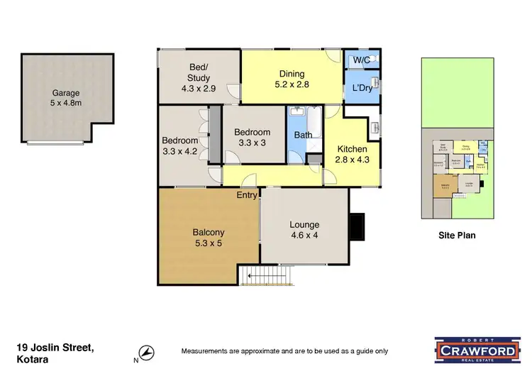 Floorplan of Homely house listing, 19 Joslin Street, Kotara NSW 2289