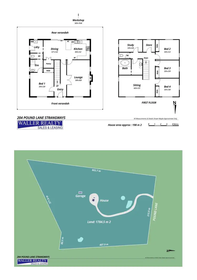 Floorplan of Homely house listing, 204 Pound Lane, Strangways VIC 3461