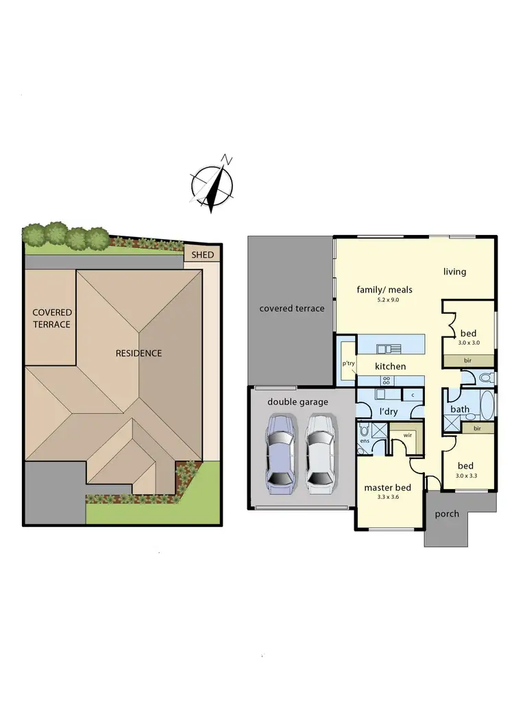 Floorplan of Homely house listing, 51a Sandalwood Drive, Pakenham VIC 3810