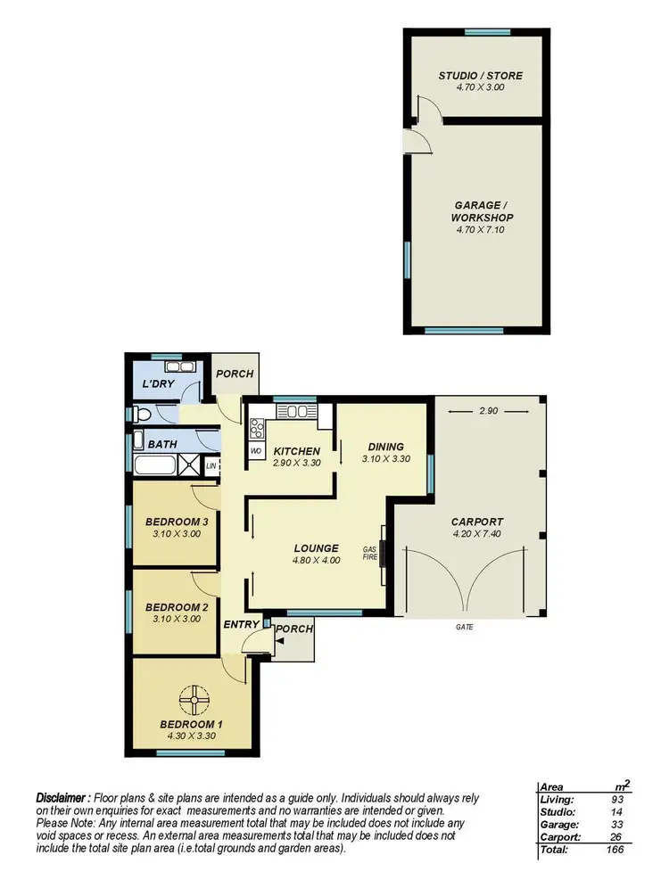 Floorplan of Homely house listing, 4 Eversley Avenue, Enfield SA 5085