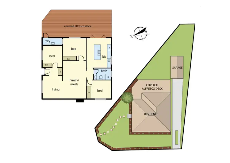 Floorplan of Homely house listing, 24 Betula Street, Doveton VIC 3177