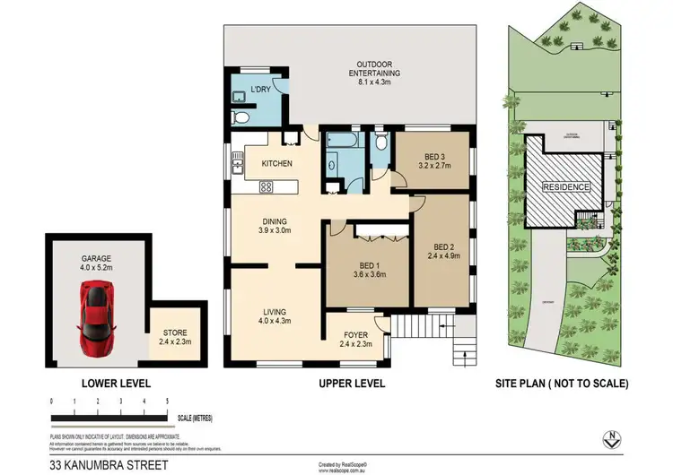 Floorplan of Homely house listing, 33 Kanumbra Street, Coorparoo QLD 4151