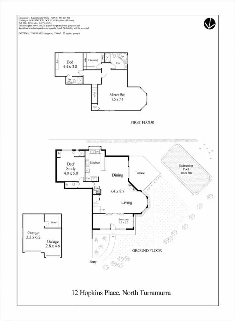 Floorplan of Homely house listing, 12 Hopkins Place, North Turramurra NSW 2074