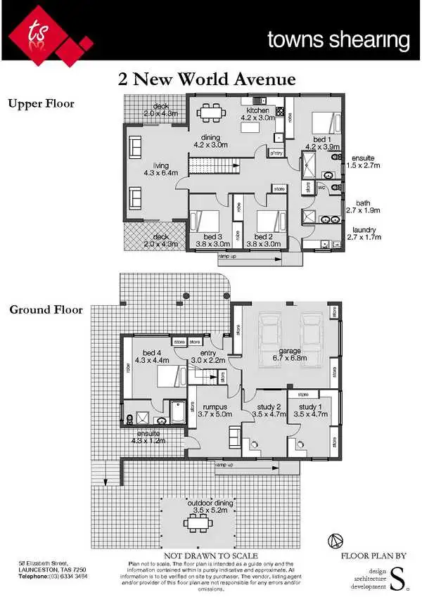 Floorplan of Homely house listing, 2 New World Avenue, Trevallyn TAS 7250