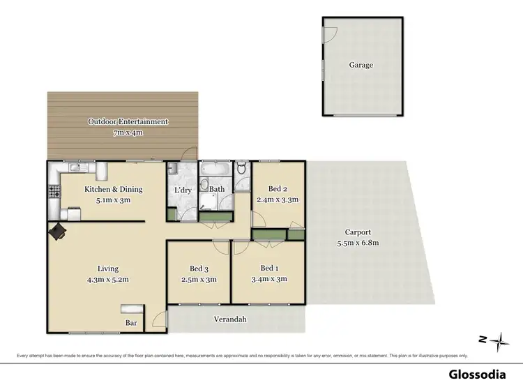 Floorplan of Homely house listing, 28 Golden Valley Drive, Glossodia NSW 2756