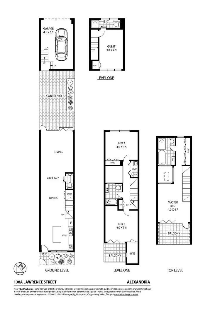 Floorplan of Homely house listing, 138a Lawrence Street, Alexandria NSW 2015