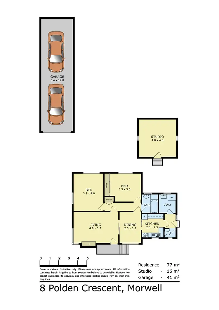 Floorplan of Homely house listing, 8 Polden Avenue, Morwell VIC 3840