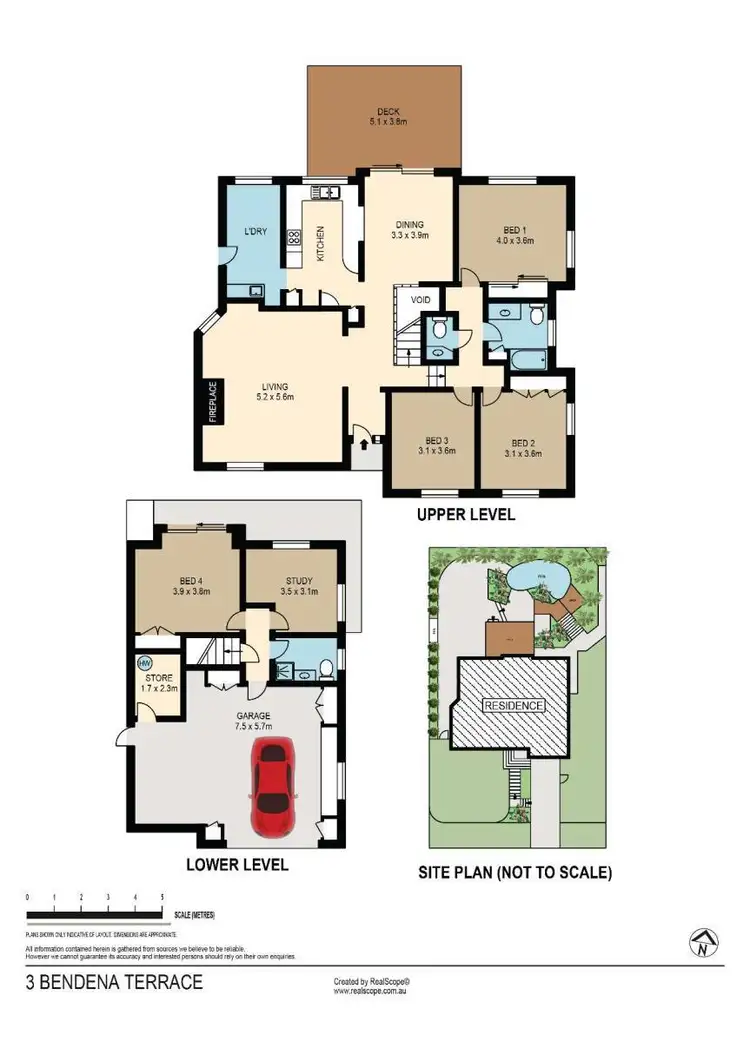 Floorplan of Homely house listing, 3 Bendena Terrace, Carina Heights QLD 4152