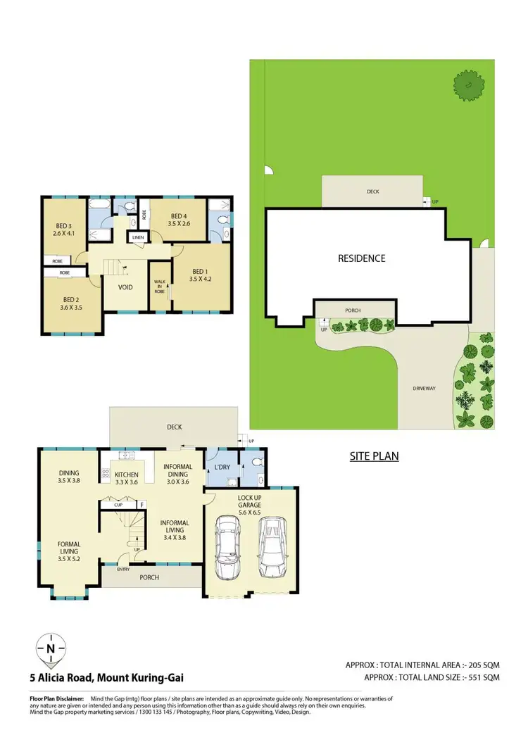 Floorplan of Homely house listing, 5 Alicia Road, Mount Kuring-gai NSW 2080