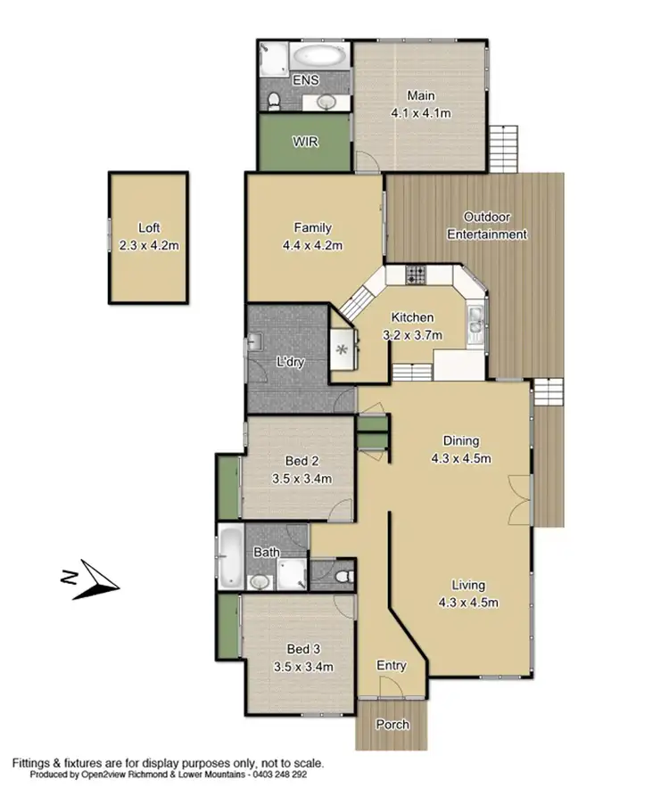 Floorplan of Homely house listing, 278 Lieutenant Bowen Drive, Bowen Mountain NSW 2753