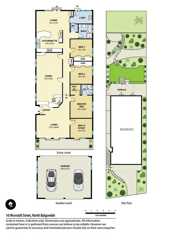 Floorplan of Homely house listing, 16 Worrobil Street, North Balgowlah NSW 2093