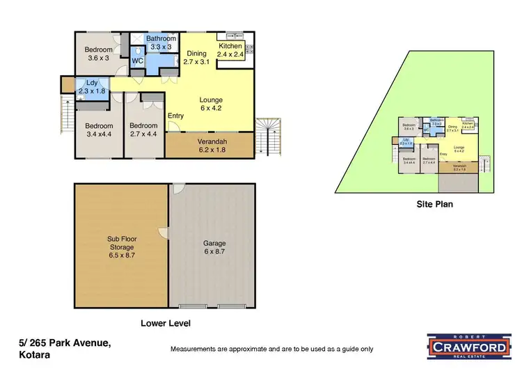 Floorplan of Homely townhouse listing, 5/265 Park Avenue, Kotara NSW 2289