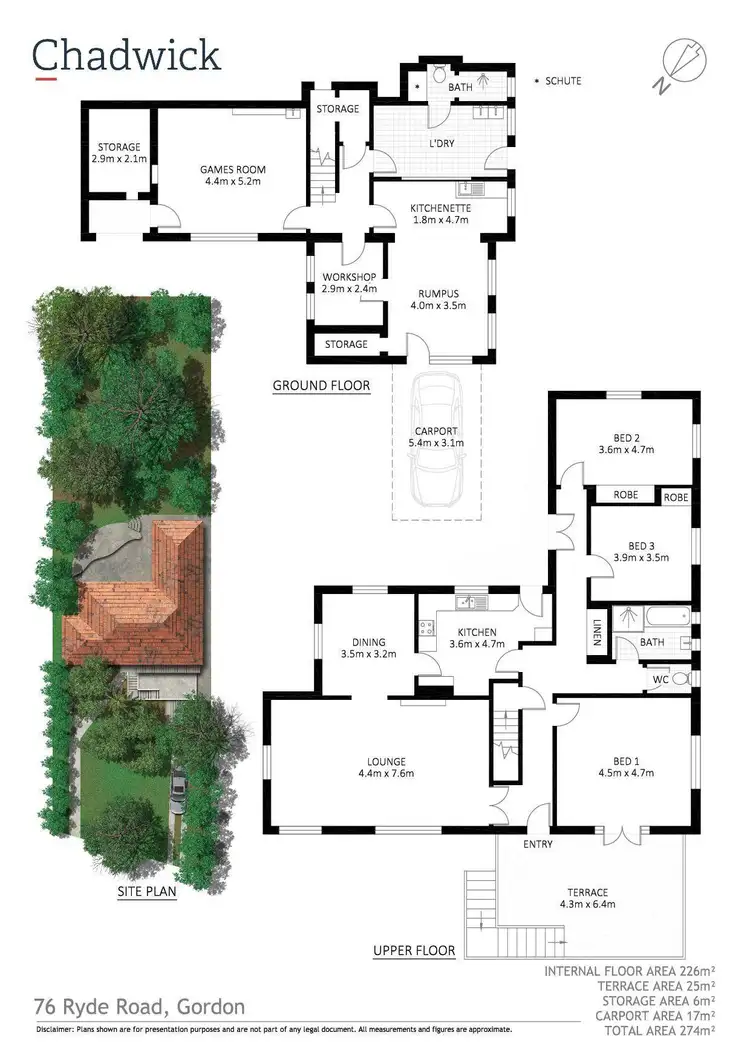 Floorplan of Homely house listing, 76 Ryde Road, Gordon NSW 2072