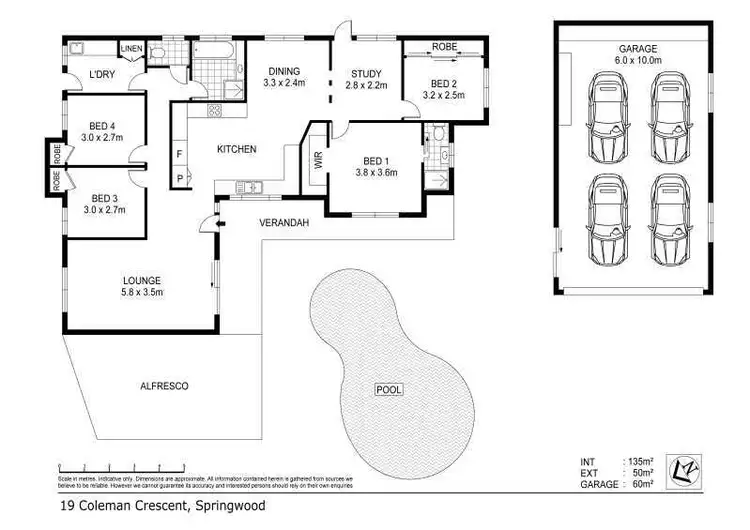 Floorplan of Homely house listing, 19 Coleman Crescent, Springwood QLD 4127