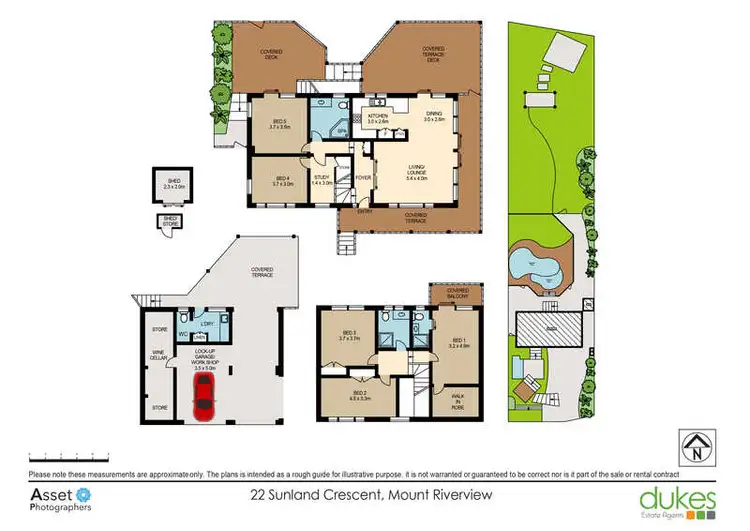 Floorplan of Homely house listing, 22 Sunland Crescent, Mount Riverview NSW 2774
