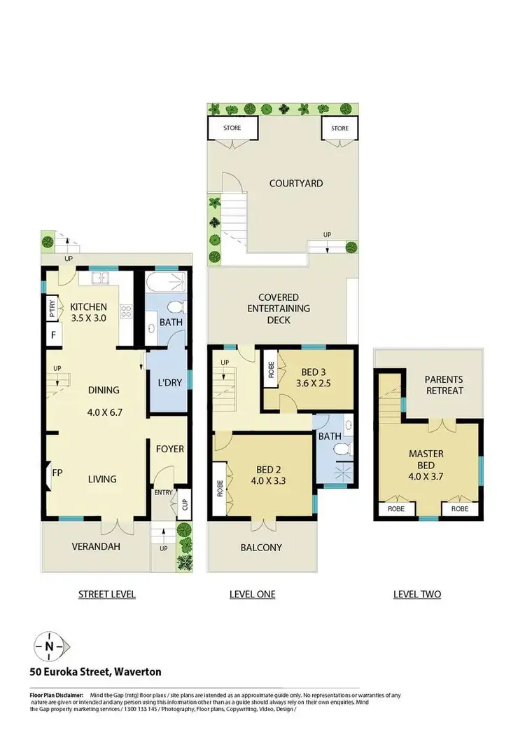 Floorplan of Homely house listing, 50 Euroka Street, Waverton NSW 2060