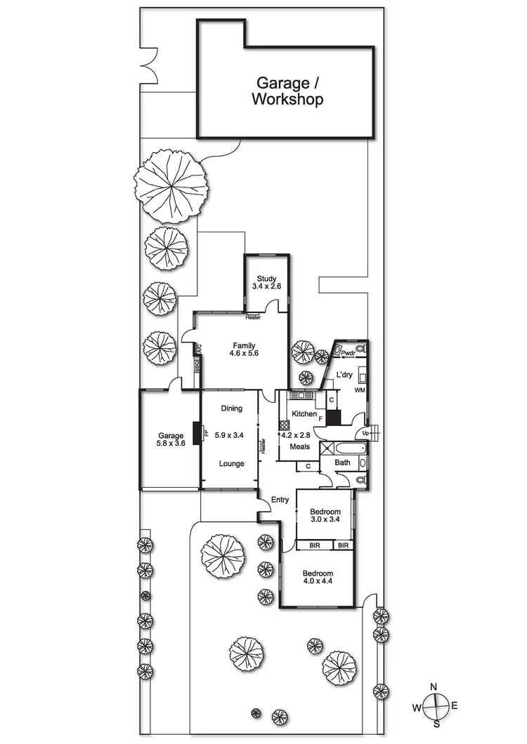 Floorplan of Homely house listing, 32 Mihil Street, Preston VIC 3072
